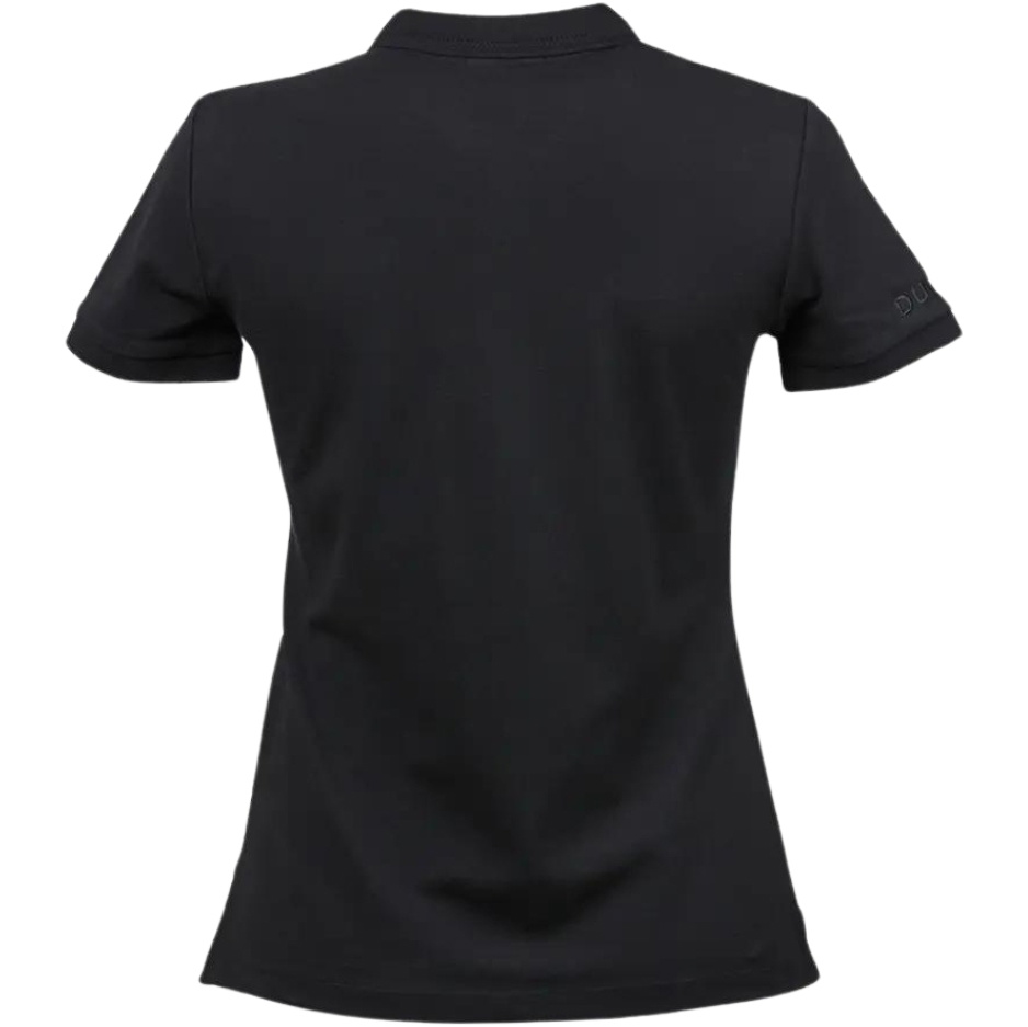 Dublin Damen Lily Mütze Ärmel Polo Shirt 1000385 - Black